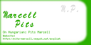 marcell pits business card